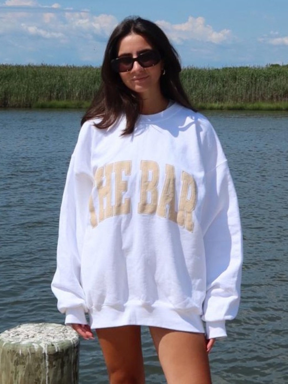 The bar crewneck